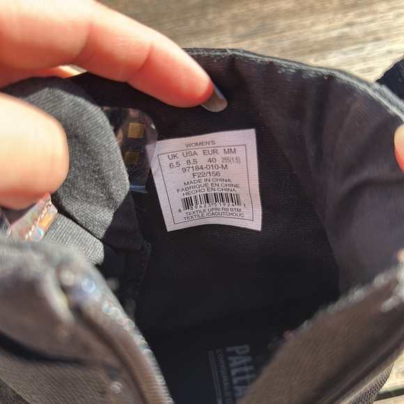 Palladium Pallabasr Tact S TX Black Combat Boots - Picture 7 of 7